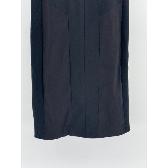 RAG & BONE Women's Black Crewneck Sleeveless A-Line Knee Length Dress SZ 4 - Picture 8 of 10